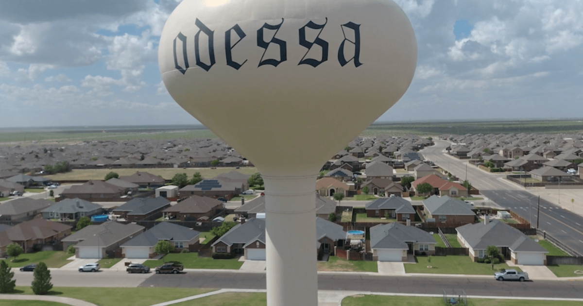 Odessa, TX Watertower